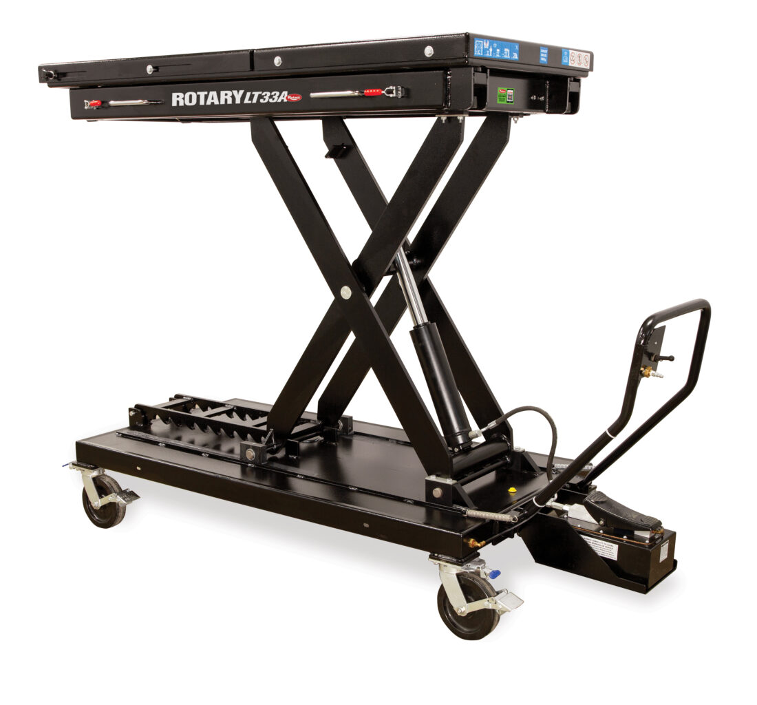 Rotary Lift's LT33A battery scissor lift table 